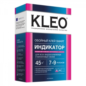  KLEO, Клей KLEO Smart индикатор Line Premium  для всех видов бумажных и виниловых обоев 7-9 рул    - купить с доставкой по Москве - Интернет магазин smkimshop.ru