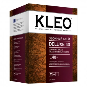  KLEO, Клей KLEO DELUXE Line Premium  для всех видов эксклюзивных обоев - купить с доставкой по Москве - Интернет магазин smkimshop.ru
