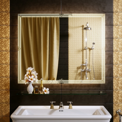 Зеркало,  ALAVANN, Зеркало для ванной Alavann Sonata 80 - купить с доставкой по Москве - Интернет магазин smkimshop.ru